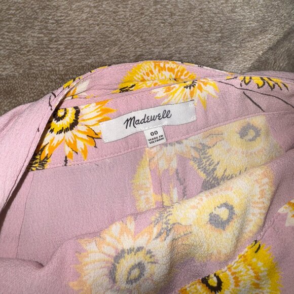 MADEWELL Wrap Midi Skirt size 00 - Picture 4 of 4